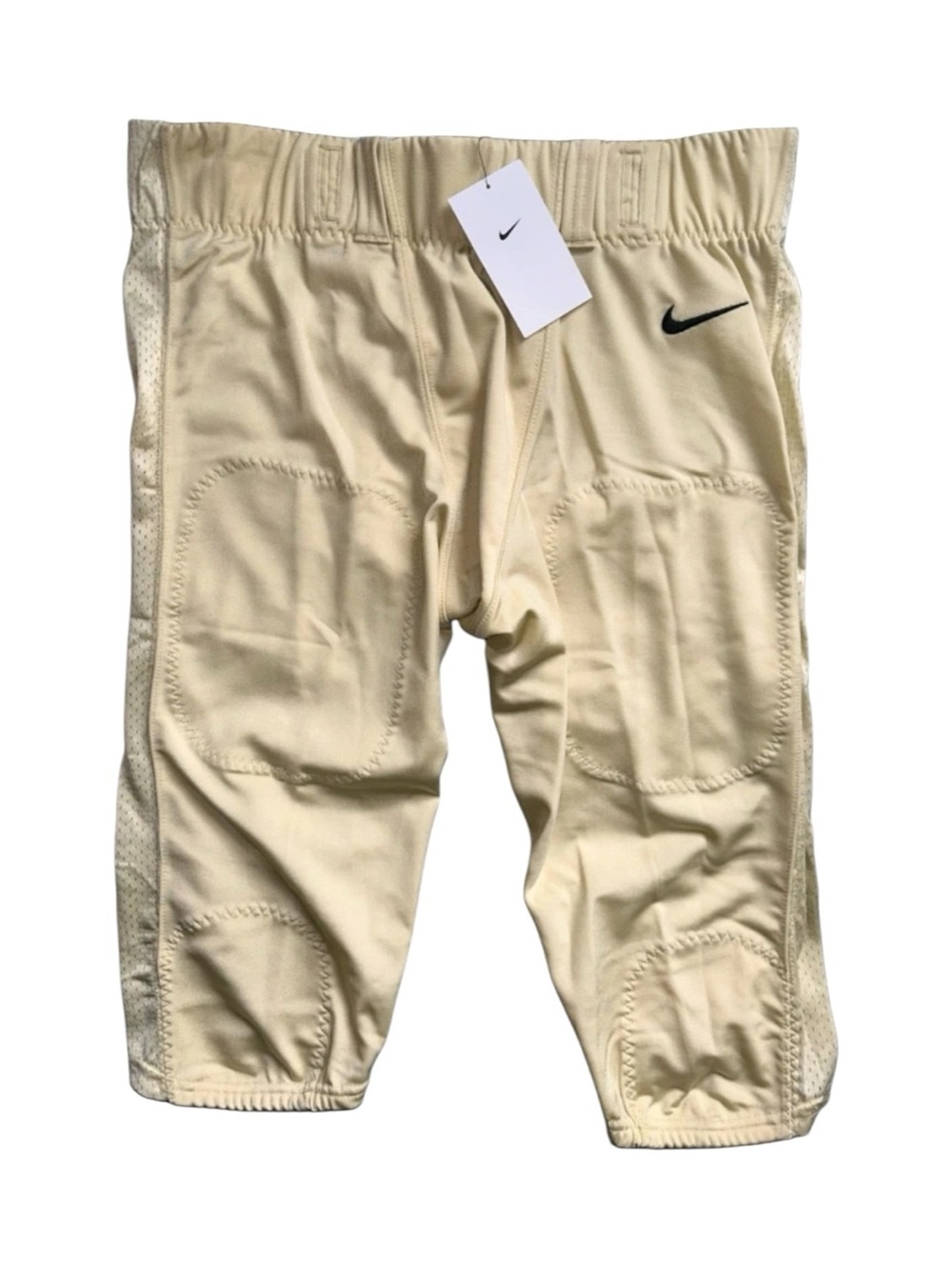 $65 Nike Vapor Team Football Pants Gold Men's Size L Large 908728-783 NEW NWT